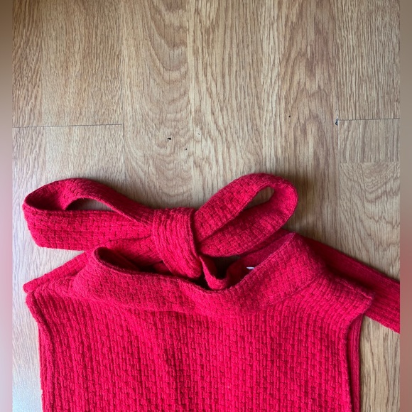 Walk the Walk Mini Dress, Red, Free People XS - Picture 6 of 6